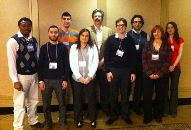 KEGS Foundation Scholarship Students at the March 3rd, 2012 KEGS Symposium in Toronto