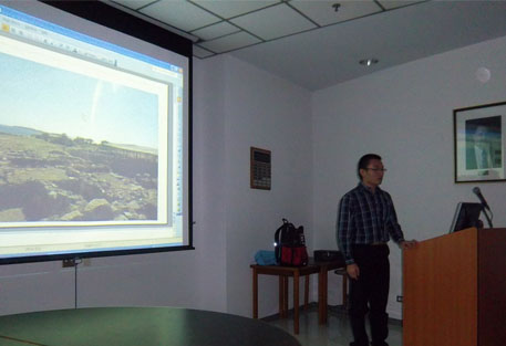 Kun Guo speaks about his research projects.