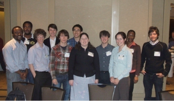 Students attending the recent KEGS Geophysical Symposium
